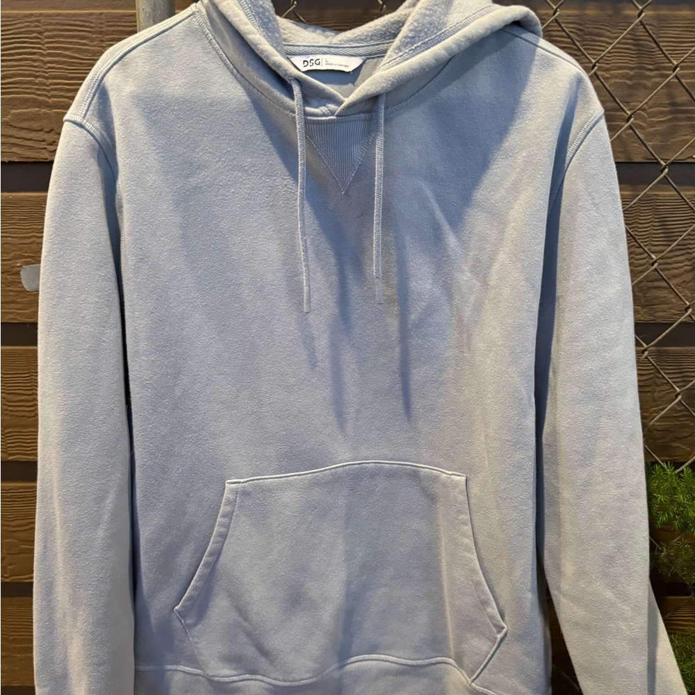 Baby blue sweatshirt hoodie